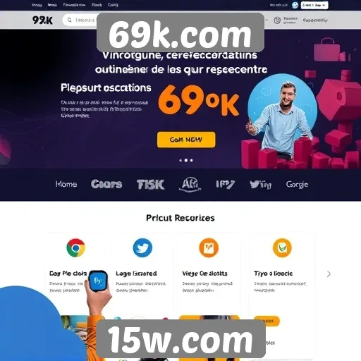 Funcionalidades inovadoras do 69k.com para usuários